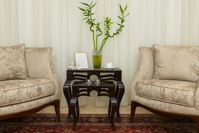 Jade nesting side table