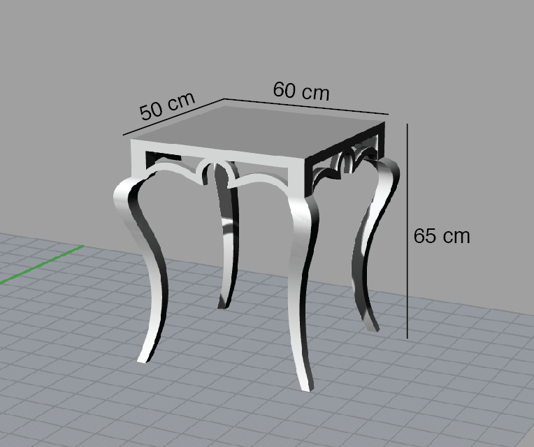 Jade side table