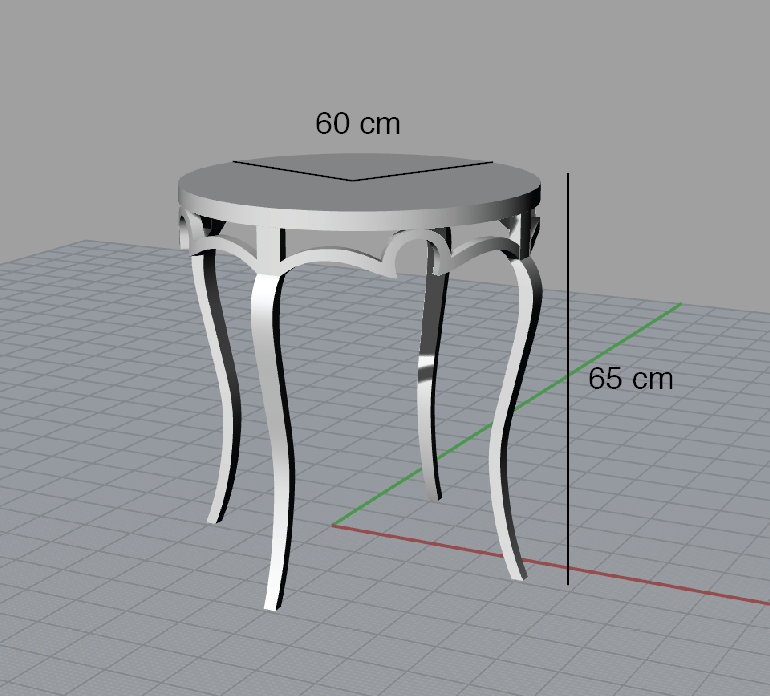 jade side table (Round)