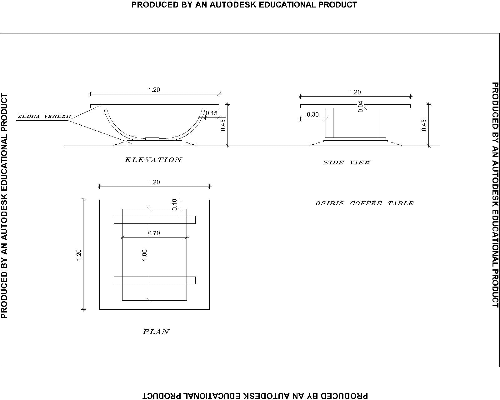 Osoris coffee table