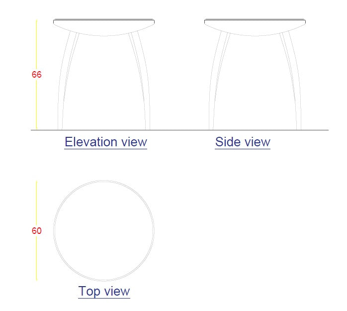 Plato side table