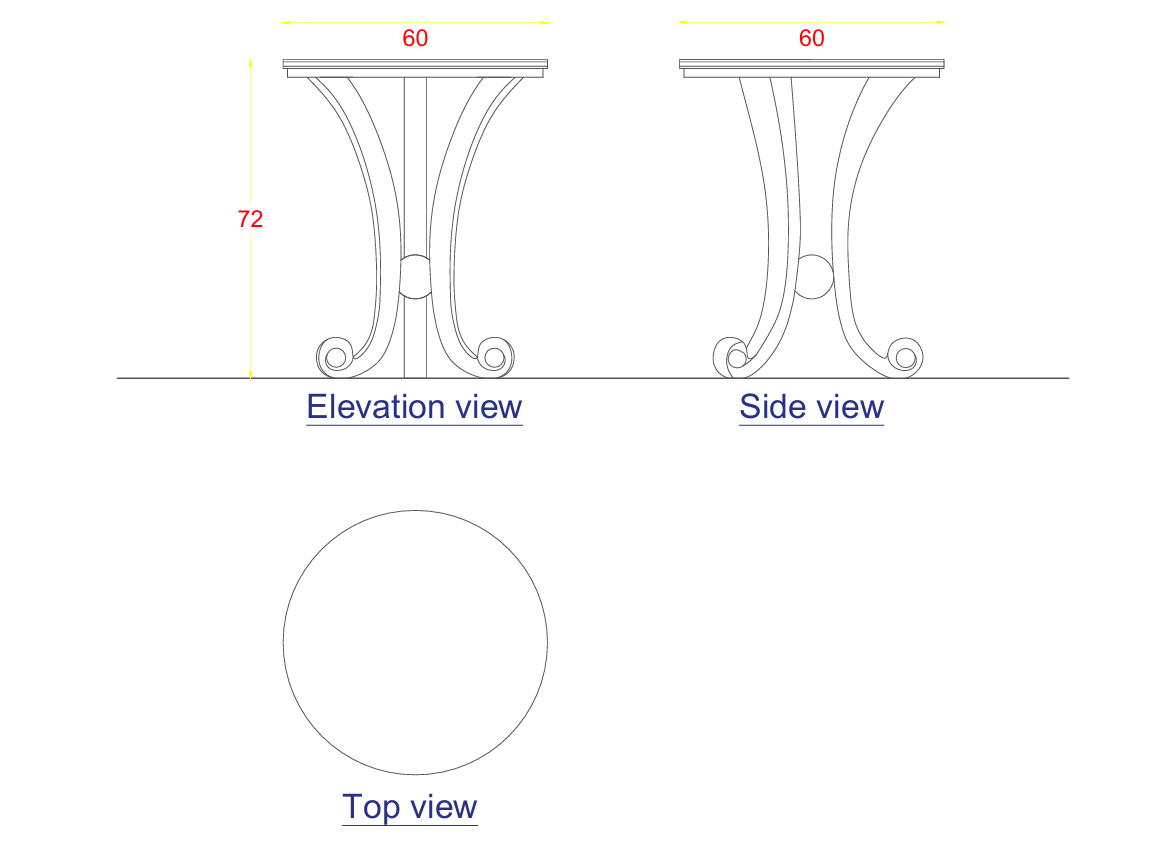 Talia side table